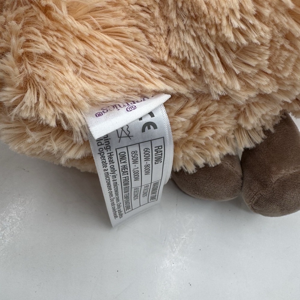 NEW Warmies Grilled Cheese Weighted Stuffed Plush Scented & microwavable - Picture 4 of 9